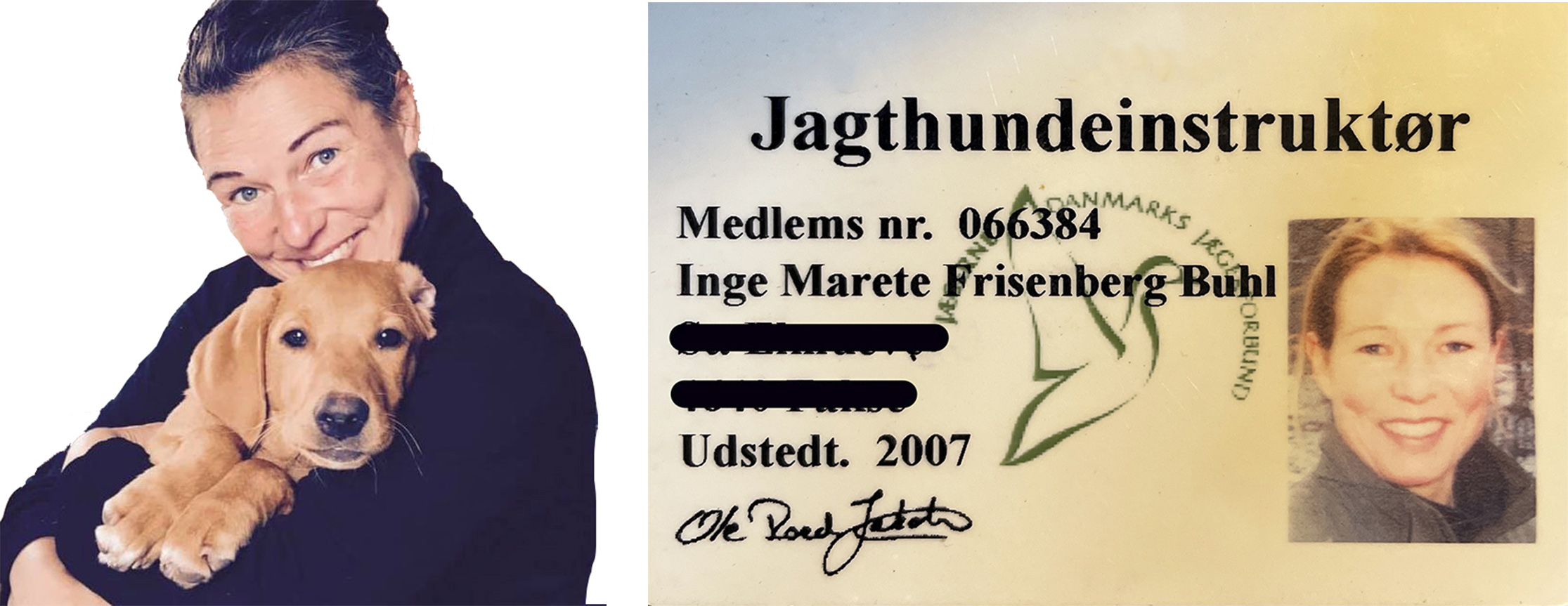 IM Jagthundeinstruktør m. billede